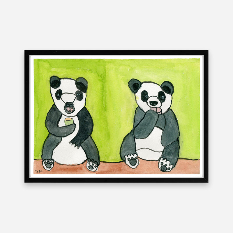 Kunstprint: Panda